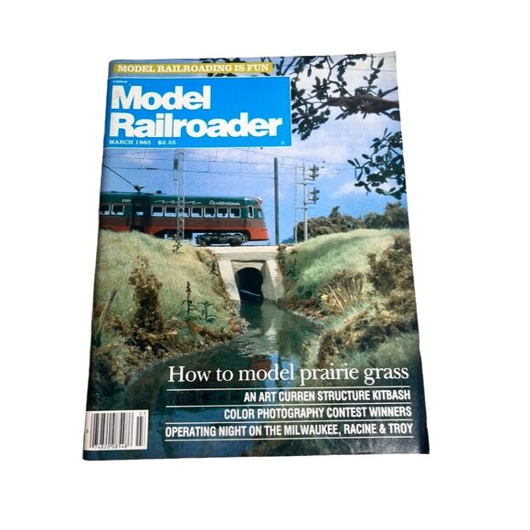 Vintage Model Railroader Magazines 1985 Lot of 8 Issues Trains - Picture 4 of 16